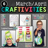 March/April CRAFTIVITIES; Easter, spring, St. Patrick's, D