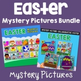 March April Coloring Page Activity Puzzle, Easter Day Myst