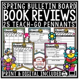 March April Spring Writing Book Review Report Templates, R