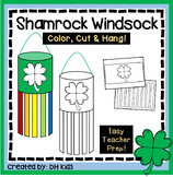 March Art Project - St. Patrick's Day Hanging Windsock - L