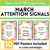 March Attention Signals Call and Responses