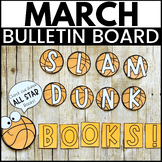 March Basketball Bulletin Board Display with Writing Promp