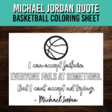 March Basketball Coloring Sheet | Michael Jordan Inspirati