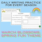 March Blossoms: Daily Writing Prompts Pack (Spring Fun)