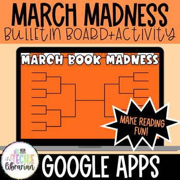 Preview of March Book Madness Bulletin Board + Digital Voting