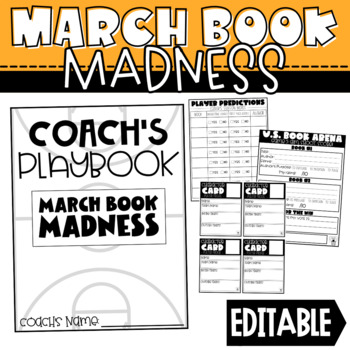 Preview of March Book Madness - Classroom Reading Competition