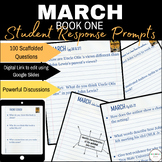March Book One: John Lewis Student Response Prompts