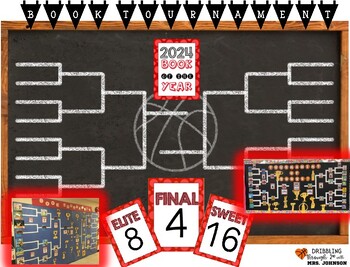 Preview of March Madness Book Tournament Bracket 2024