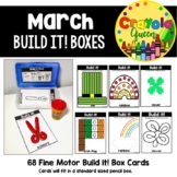 March Build It! Boxes