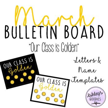 Preview of March Bulletin Board