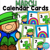 March Calendar Cards