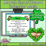 March Calendar Math/Morning Meeting for SMARTBoard