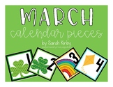 March Calendar Pieces