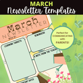 March | Class Newsletter Templates (Editable!)