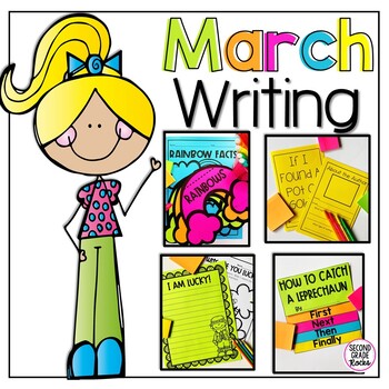Preview of March Writing Activities- Common Core Aligned