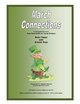 Preview of March Connections    Free Brain Teasers