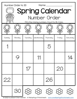 Counting 26-30: Kindergarten Basic Skills (Numbers & Counting)