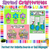 Spring Craftivity BUNDLE: Create Student-Centered Bulletin Boards