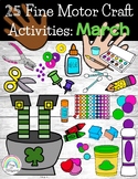 March Crafts - Fine Motor Activities - Saint Patrick's - O