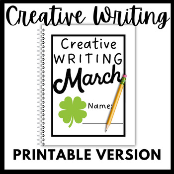 Preview of March Creative Writing Printable Version