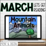 March DIGITAL Lets Get Reading 2nd Grade Reading Unit for 