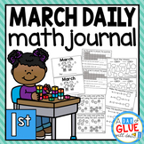 March Activity Packet for First Grade Math | March Morning