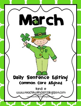 Preview of March Daily Sentence Editing