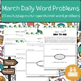 March Daily Word Problems
