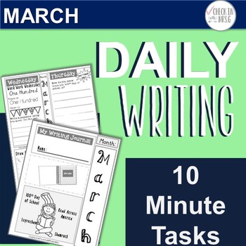 Preview of Daily Writing Practice March