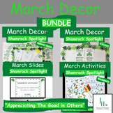 March Decor Shamrock Bundle| Character Trait - Appreciatin