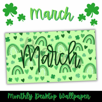 March Desktop Background | Monthly Design | Desktop Wallpaper | St ...