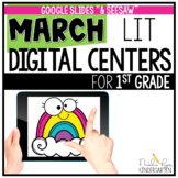 March Digital LITERACY Centers 1st Grade