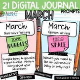 March - Digital Writing Journals - Distance Learning