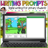 March Digital Writing Prompts Made for Google Slides™