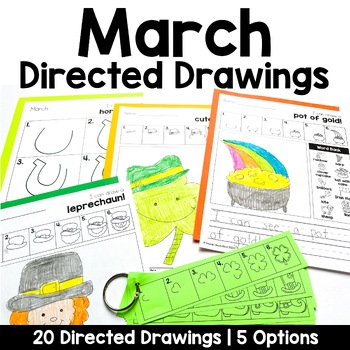 Preview of March Directed Drawings | Spring