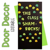 March Door Decor | St. Patrick's Day Bulletin Board | This