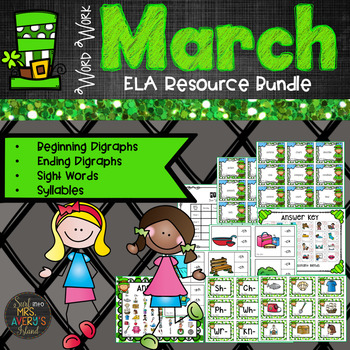 Preview of Phonics Games for March