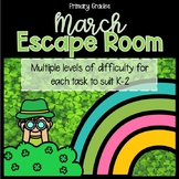 March Escape Room Challenge | March | St. Patrick's Day