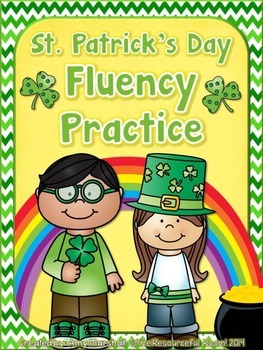 Preview of St. Patrick's Day Fluency Practice Pack