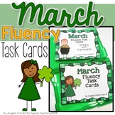 March Fluency Practice Task Cards