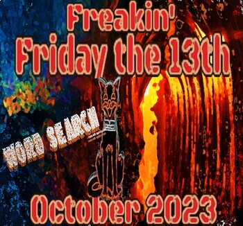 Preview of October - Friday 13th, 2023  {Word Search}