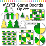 March Game Boards Clip Art