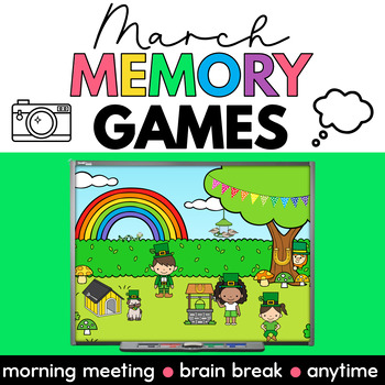 Preview of March Games Morning Meeting Activities Brain Breaks