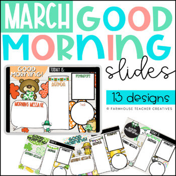 Preview of March Good Morning Slides