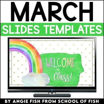 Preview of March Google Slides | March Slides | March Google Slides Templates