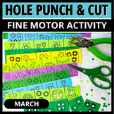 March St. Patrick's Day Fine Motor Centers Preschool Hole 