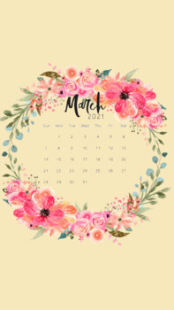 Free Download March 2022 Calendar Wallpaper  WeCrochet Staff Blog