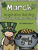 March Imagination Building Writing Prompt Cards