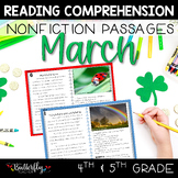 March Informational Text Reading Passages & Questions with