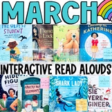 March Interactive Read Alouds Women's History Month Activi